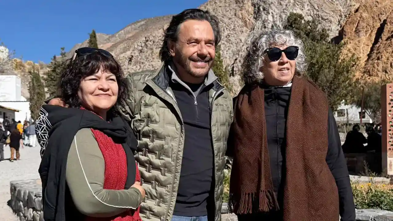 Sáenz visits the school of El Alfarcito and reaffirms his commitment to education in the Quebrada del Toro