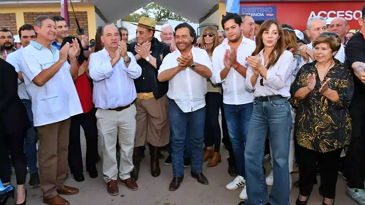 Governor Sáenz Opens an Entrepreneurs’ Fair in Tartagal